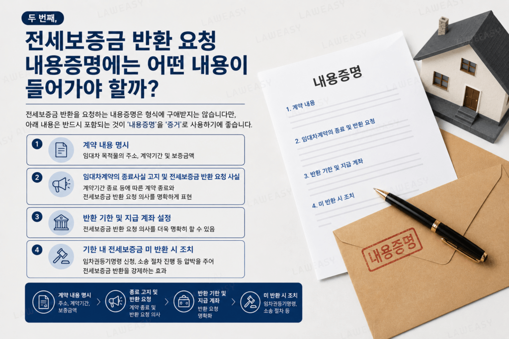 내용증명 작성 시 필수 항목